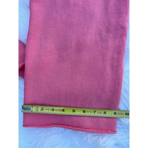 🆕 Frank & Eileen Women's Catherine Sweatpants Size S Pink Casual Raw Hem - Picture 11 of 11
